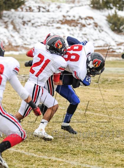 Thumbnail 3 in Robertson @ St. Michael's (NMAA Class 3A Quarterfinal) photogallery.