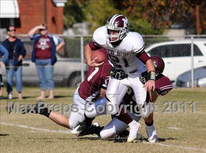 Thumbnail 3 in Benton vs. Red Bud (IHSA Class 3A First Round Playoff) photogallery.