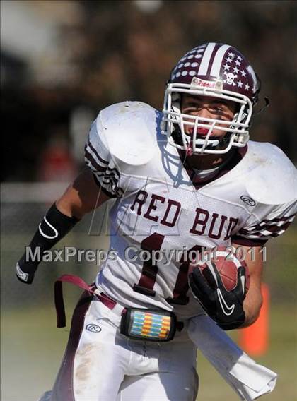 Thumbnail 3 in Benton vs. Red Bud (IHSA Class 3A First Round Playoff) photogallery.