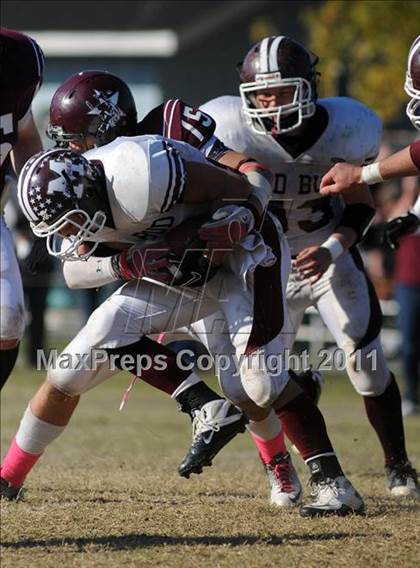 Thumbnail 1 in Benton vs. Red Bud (IHSA Class 3A First Round Playoff) photogallery.