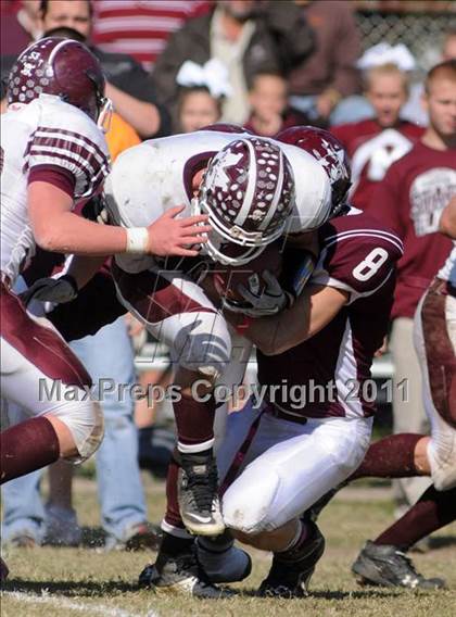 Thumbnail 2 in Benton vs. Red Bud (IHSA Class 3A First Round Playoff) photogallery.