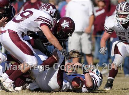 Thumbnail 3 in Benton vs. Red Bud (IHSA Class 3A First Round Playoff) photogallery.