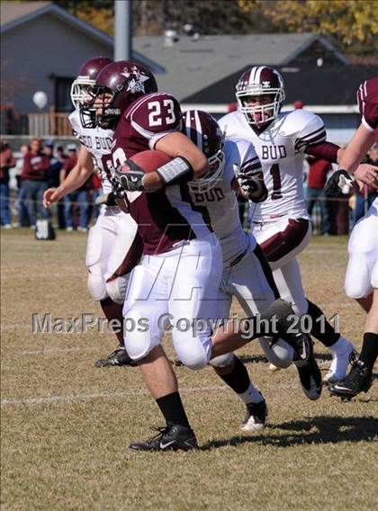 Thumbnail 3 in Benton vs. Red Bud (IHSA Class 3A First Round Playoff) photogallery.