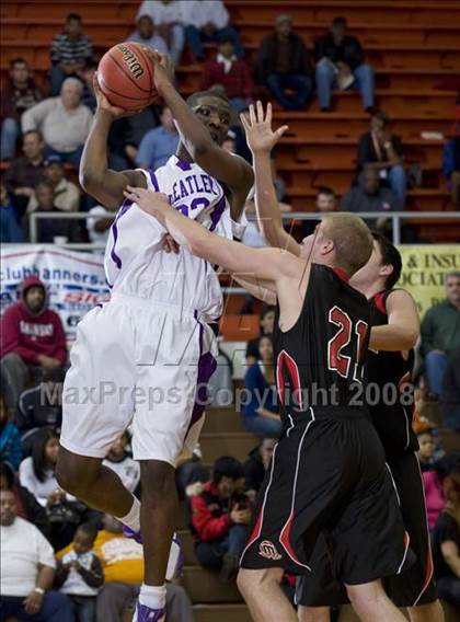 Thumbnail 1 in Arlington Martin vs Houston Wheatley (Whataburger Basketball Tournament) photogallery.