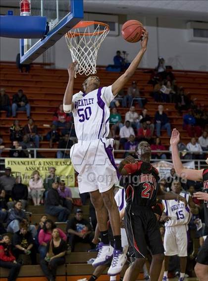 Thumbnail 1 in Arlington Martin vs Houston Wheatley (Whataburger Basketball Tournament) photogallery.