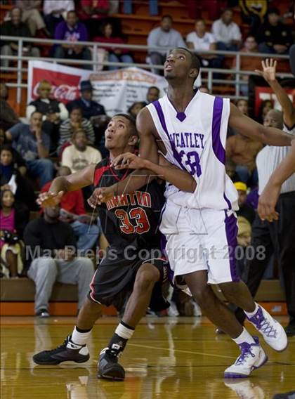 Thumbnail 2 in Arlington Martin vs Houston Wheatley (Whataburger Basketball Tournament) photogallery.