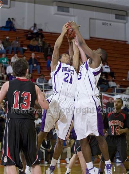Thumbnail 2 in Arlington Martin vs Houston Wheatley (Whataburger Basketball Tournament) photogallery.