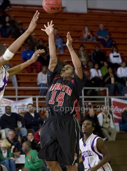 Thumbnail 3 in Arlington Martin vs Houston Wheatley (Whataburger Basketball Tournament) photogallery.