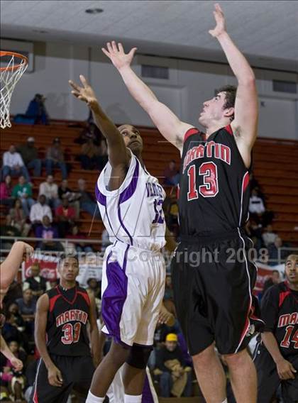 Thumbnail 3 in Arlington Martin vs Houston Wheatley (Whataburger Basketball Tournament) photogallery.