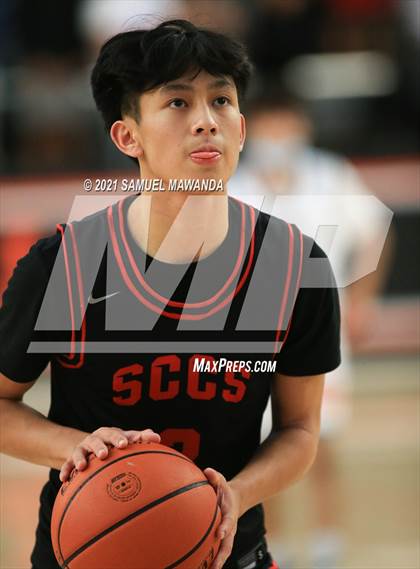 Thumbnail 3 in Beverly Hills vs Santa Clarita Christian (The Beverly Hills Basketball Tournament) photogallery.