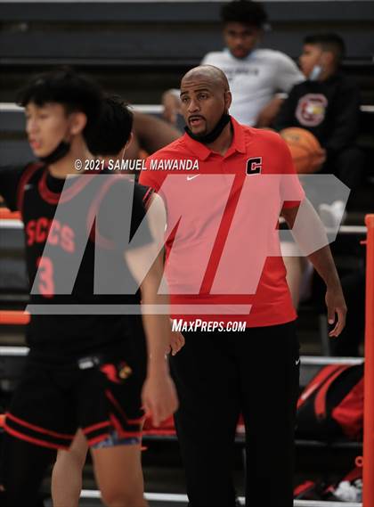 Thumbnail 3 in Beverly Hills vs Santa Clarita Christian (The Beverly Hills Basketball Tournament) photogallery.