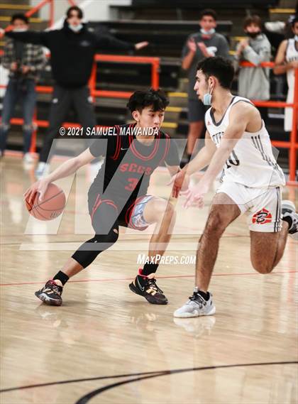 Thumbnail 3 in Beverly Hills vs Santa Clarita Christian (The Beverly Hills Basketball Tournament) photogallery.
