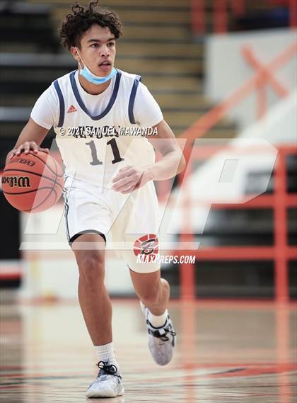 Thumbnail 2 in Beverly Hills vs Santa Clarita Christian (The Beverly Hills Basketball Tournament) photogallery.