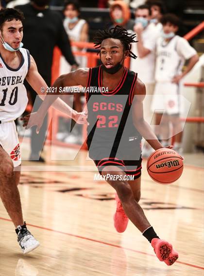 Thumbnail 2 in Beverly Hills vs Santa Clarita Christian (The Beverly Hills Basketball Tournament) photogallery.