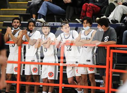 Thumbnail 1 in Beverly Hills vs Santa Clarita Christian (The Beverly Hills Basketball Tournament) photogallery.