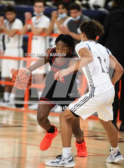 Thumbnail 3 in Beverly Hills vs Santa Clarita Christian (The Beverly Hills Basketball Tournament) photogallery.