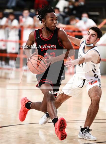 Thumbnail 2 in Beverly Hills vs Santa Clarita Christian (The Beverly Hills Basketball Tournament) photogallery.