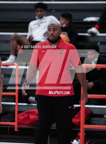 Thumbnail 1 in Beverly Hills vs Santa Clarita Christian (The Beverly Hills Basketball Tournament) photogallery.