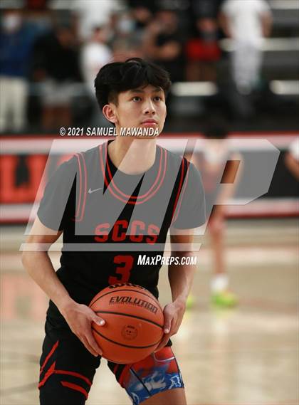 Thumbnail 3 in Beverly Hills vs Santa Clarita Christian (The Beverly Hills Basketball Tournament) photogallery.