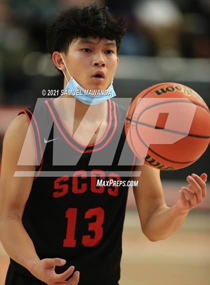 Thumbnail 3 in Beverly Hills vs Santa Clarita Christian (The Beverly Hills Basketball Tournament) photogallery.