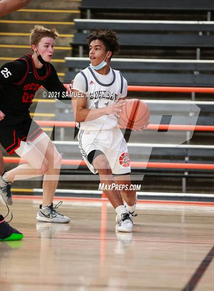 Thumbnail 3 in Beverly Hills vs Santa Clarita Christian (The Beverly Hills Basketball Tournament) photogallery.