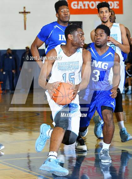 Thumbnail 1 in Redemption Christian vs IMG (Tarkanian Classic) photogallery.