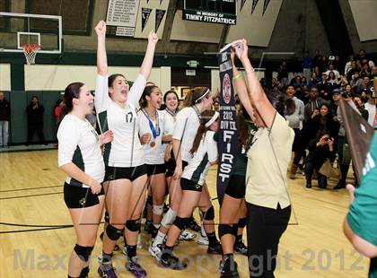 Thumbnail 3 in Cardinal Newman @ St. Patrick/St. Vincent (CIF NCS D4 Final) photogallery.