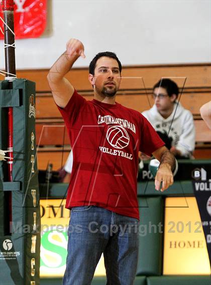 Thumbnail 2 in Cardinal Newman @ St. Patrick/St. Vincent (CIF NCS D4 Final) photogallery.