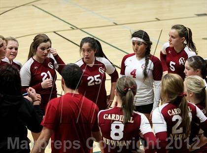 Thumbnail 3 in Cardinal Newman @ St. Patrick/St. Vincent (CIF NCS D4 Final) photogallery.