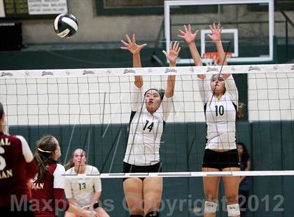 Thumbnail 2 in Cardinal Newman @ St. Patrick/St. Vincent (CIF NCS D4 Final) photogallery.