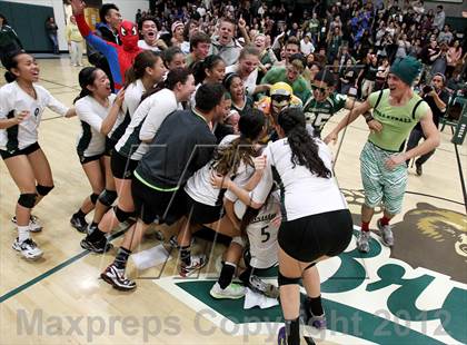 Thumbnail 3 in Cardinal Newman @ St. Patrick/St. Vincent (CIF NCS D4 Final) photogallery.