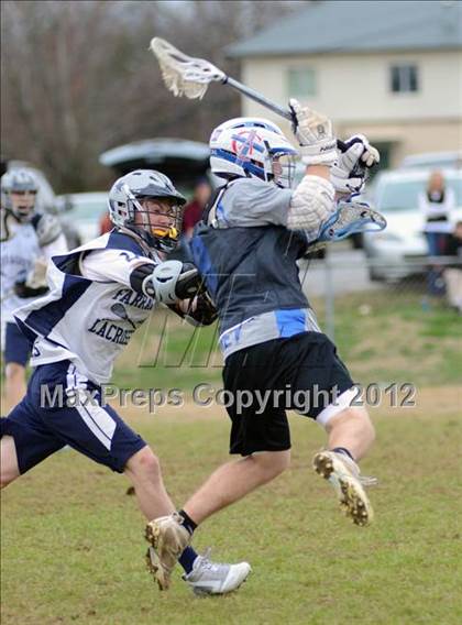 Thumbnail 1 in Farragut vs Christian Academy of Louisville (Knoxville Lacrosse Festival) photogallery.