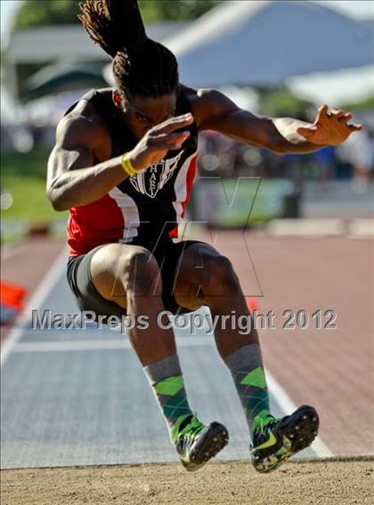 Thumbnail 3 in CIF State Track & Field Championships (Boys Field Events - Finals) photogallery.