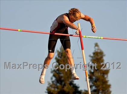 Thumbnail 3 in CIF State Track & Field Championships (Boys Field Events - Finals) photogallery.