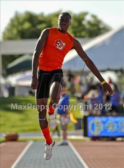 Thumbnail 3 in CIF State Track & Field Championships (Boys Field Events - Finals) photogallery.