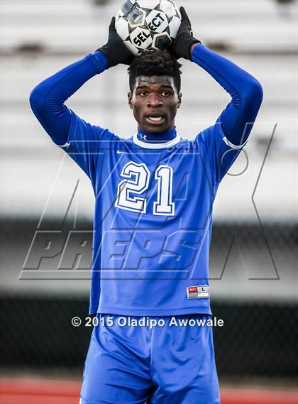Thumbnail 2 in Lakeview Centennial vs Royse City (Rockwall Invitational) photogallery.
