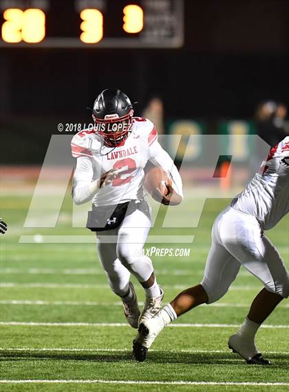 Thumbnail 3 in Lawndale @ South Hills (CIF DIV 2A Southern Regional Final) photogallery.