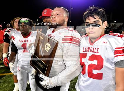 Thumbnail 2 in Lawndale @ South Hills (CIF DIV 2A Southern Regional Final) photogallery.