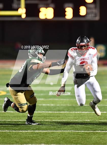 Thumbnail 1 in Lawndale @ South Hills (CIF DIV 2A Southern Regional Final) photogallery.
