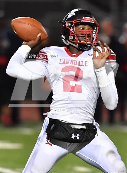 Thumbnail 1 in Lawndale @ South Hills (CIF DIV 2A Southern Regional Final) photogallery.