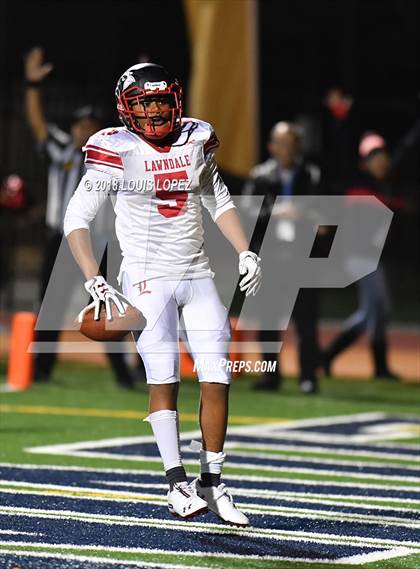 Thumbnail 3 in Lawndale @ South Hills (CIF DIV 2A Southern Regional Final) photogallery.