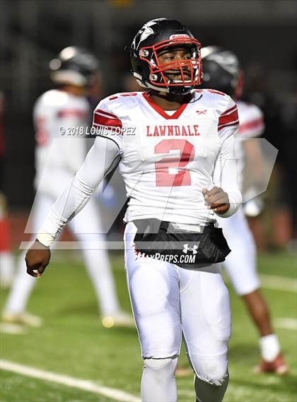 Thumbnail 3 in Lawndale @ South Hills (CIF DIV 2A Southern Regional Final) photogallery.