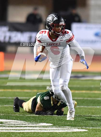 Thumbnail 3 in Lawndale @ South Hills (CIF DIV 2A Southern Regional Final) photogallery.