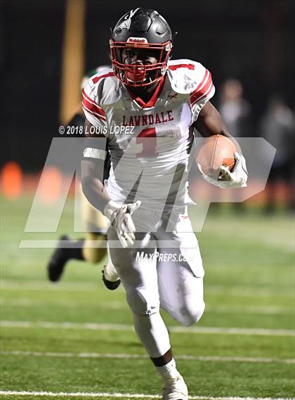 Thumbnail 2 in Lawndale @ South Hills (CIF DIV 2A Southern Regional Final) photogallery.