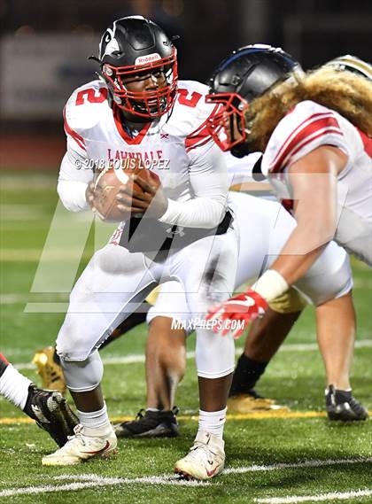 Thumbnail 3 in Lawndale @ South Hills (CIF DIV 2A Southern Regional Final) photogallery.