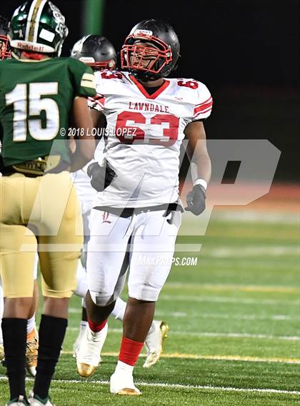 Thumbnail 3 in Lawndale @ South Hills (CIF DIV 2A Southern Regional Final) photogallery.