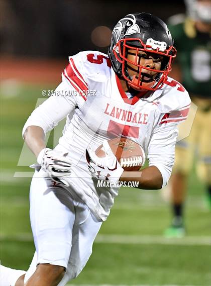 Thumbnail 3 in Lawndale @ South Hills (CIF DIV 2A Southern Regional Final) photogallery.
