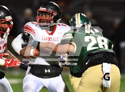 Thumbnail 3 in Lawndale @ South Hills (CIF DIV 2A Southern Regional Final) photogallery.