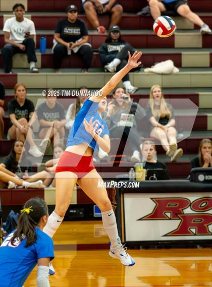 Thumbnail 2 in Cathedral Catholic vs Allen (Volleypalooza Gold Division Quarterfinal) photogallery.