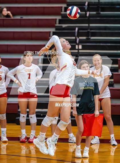 Thumbnail 1 in Cathedral Catholic vs Allen (Volleypalooza Gold Division Quarterfinal) photogallery.